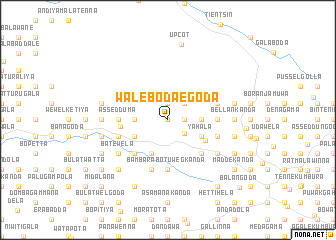 map of Waleboda Egoda
