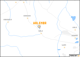 map of Walemba