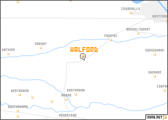 map of Walford