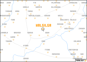 map of Walgilga