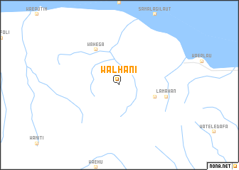 map of Wal Hani