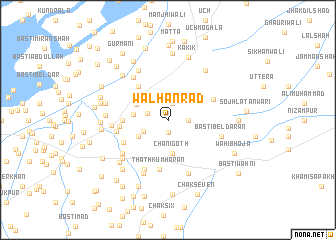 map of Wālhan Rad