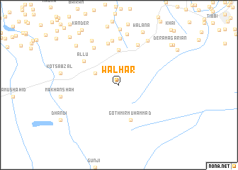 map of Walhar