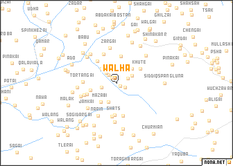 map of Walha