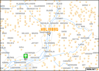 map of Walīābād