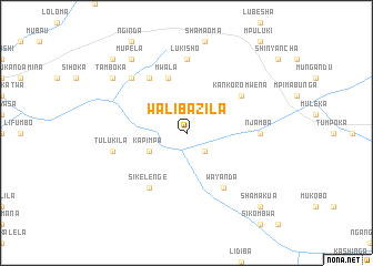 map of Walibazila