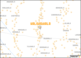 map of Wali Dādwāla