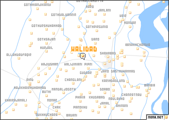 map of Walīdād