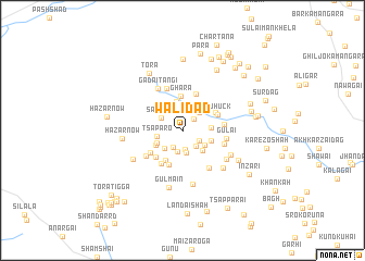 map of Walīdād
