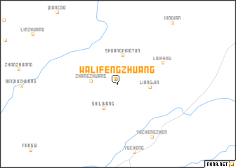 map of Walifengzhuang