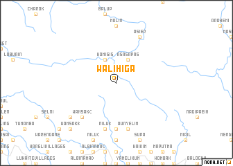 map of Walihiga