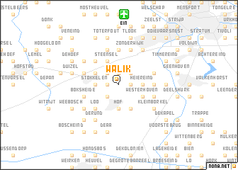 map of Walik