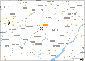 map of Walima