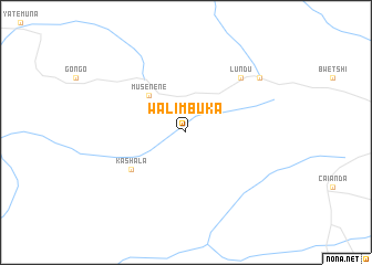 map of Walimbuka