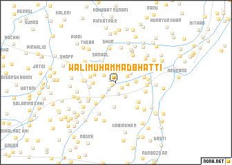 map of Wali Muhammad Bhatti