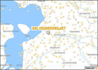 map of Wali Muhammad Jat