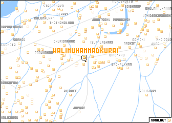 map of Wali Muhammad Kurai