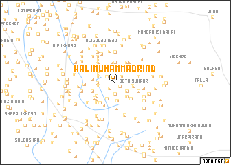 map of Wali Muhammad Rind