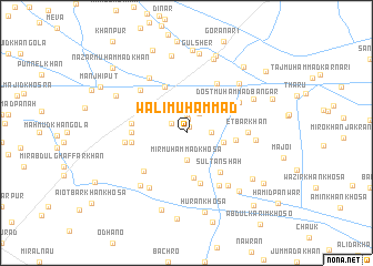 map of Wali Muhammad