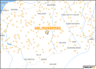 map of Wali Muhammad