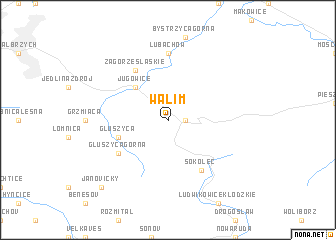 map of Walim