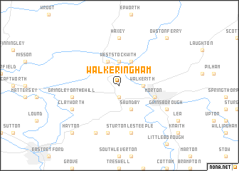 map of Walkeringham