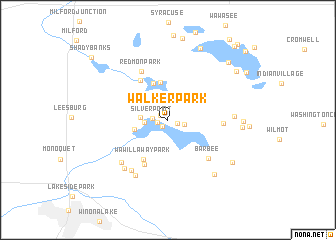 map of Walker Park