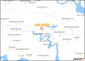 map of Walkers