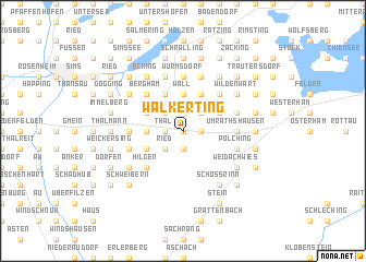 map of Walkerting