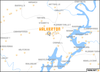 map of Walkerton