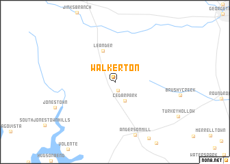 map of Walkerton