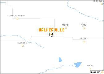 map of Walkerville