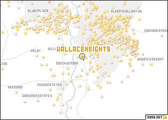 map of Wallace Heights