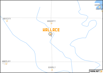map of Wallace
