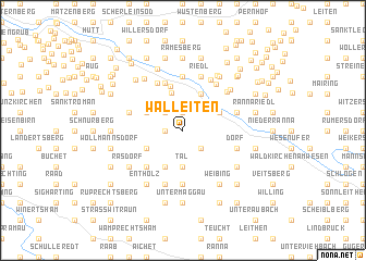 map of Walleiten