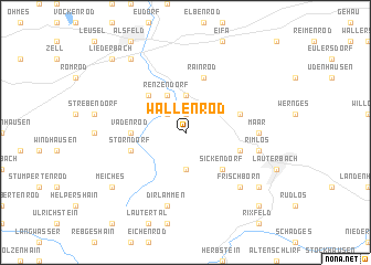 map of Wallenrod