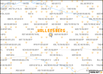 map of Wallersberg