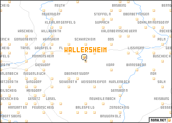 map of Wallersheim