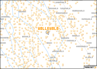 map of Wallewāla