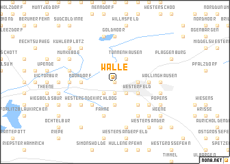 map of Walle