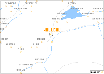 map of Wallgau