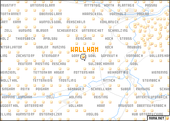 map of Wallham