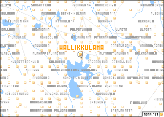 map of Wallikkulama