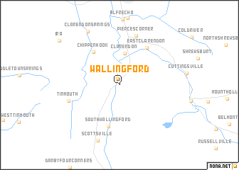 map of Wallingford