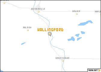 map of Wallingford