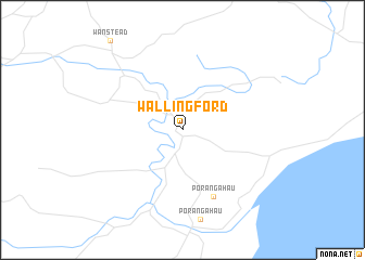 map of Wallingford