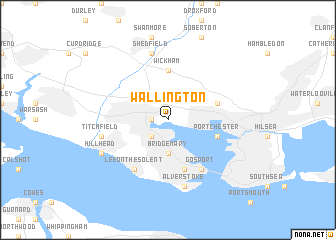 map of Wallington