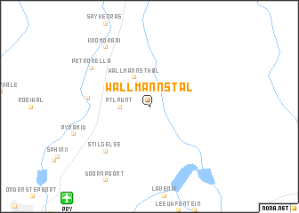 map of Wallmannstal