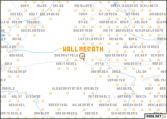 map of Wallmerath