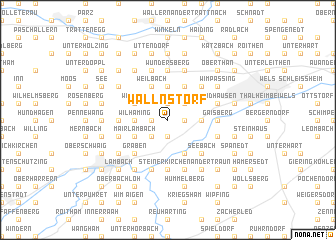 map of Wallnstorf